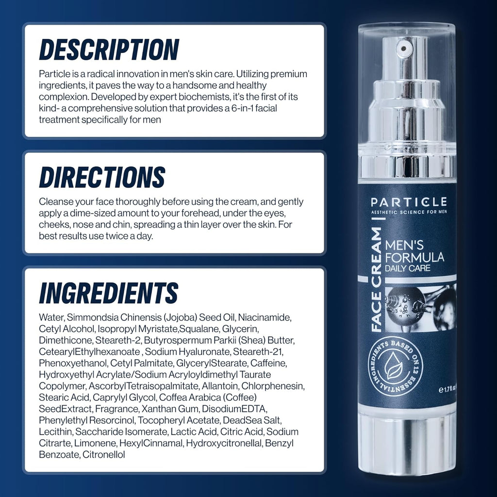 Particle 6-in-1 Men's Face Cream