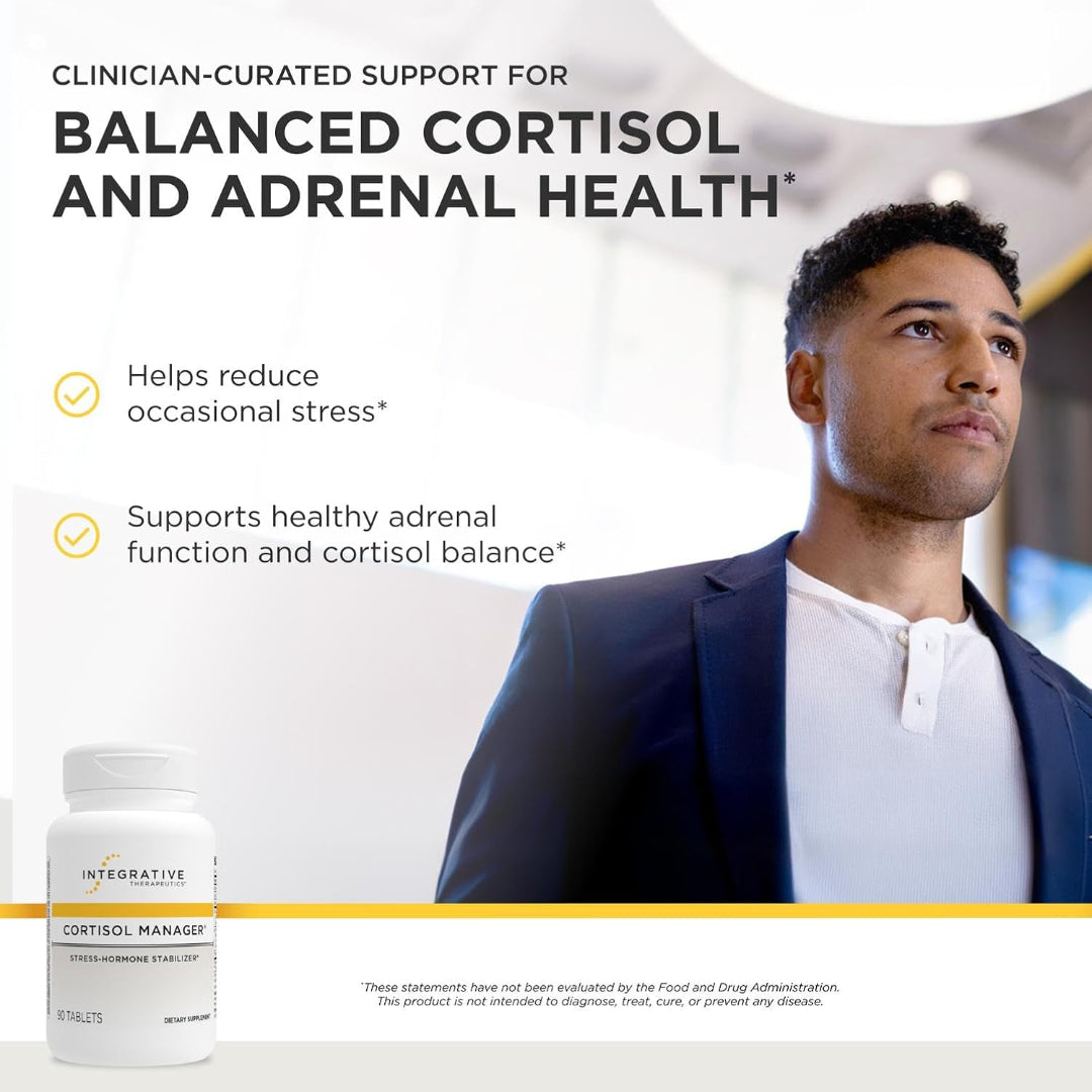 Integrative Therapeutics Cortisol Manager 90 Tablets Stress Support Supplement