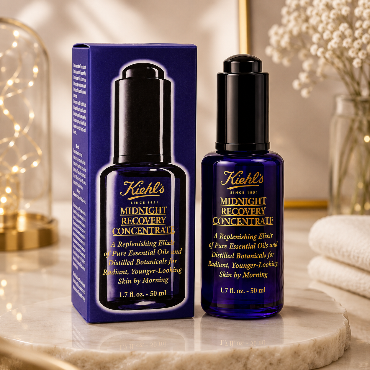 Kiehl's Midnight Recovery Concentrate 50ml Face Serum