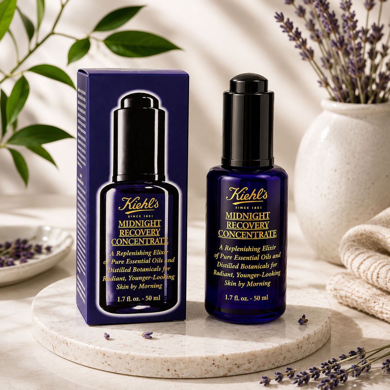 Kiehl's Midnight Recovery Concentrate 50ml Face Serum