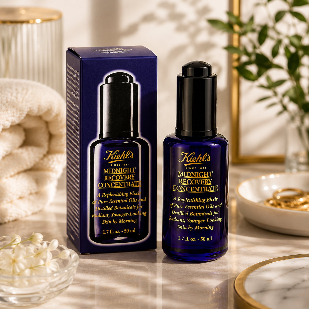 Kiehl's Midnight Recovery Concentrate 50ml Face Serum