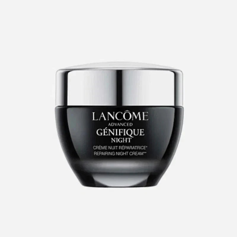 Lancôme Advanced Génifique Night Cream 1.69 oz / 50ml – Hydrating Anti-Aging Face Moisturizer for Smoother, Firmer Looking Skin