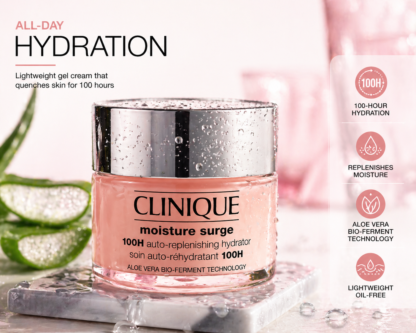Clinique Moisture Surge 100H Auto-Replenishing Hydrator 125ml