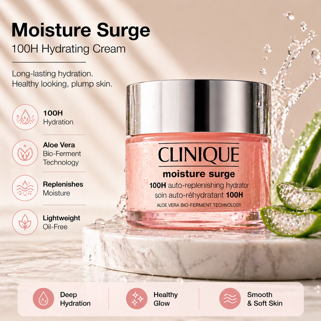 Clinique Moisture Surge 100H Auto-Replenishing Hydrator 125ml