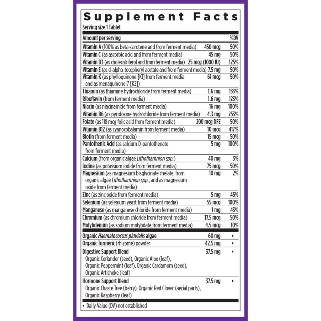 New Chapter Every Woman's One Daily 55+ Multivitamin for Women 72 Tablets