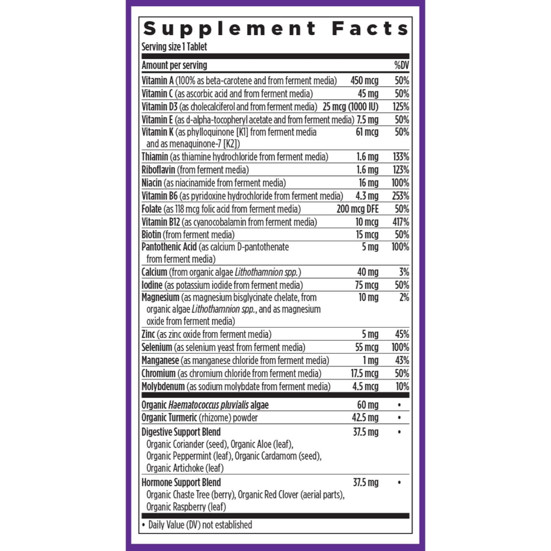 New Chapter Every Woman's One Daily 55+ Multivitamin for Women 72 Tablets