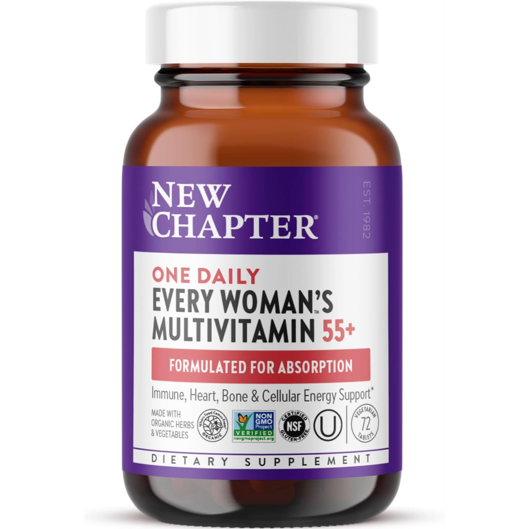 New Chapter Every Woman's One Daily 55+ Multivitamin for Women 72 Tablets