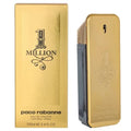 Paco Rabanne 1 Million perfume bottle and packaging on a white background