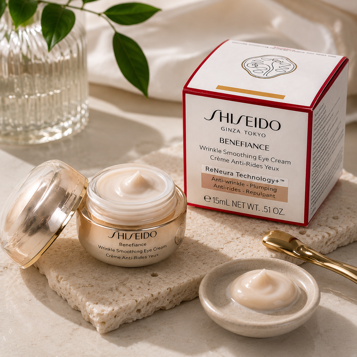 Shiseido Benefiance Wrinkle Smoothing Eye Cream 15ml