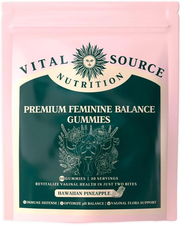 Vital Source Nutrition Vaginal Probiotic Gummies for Women – 60 Gummies