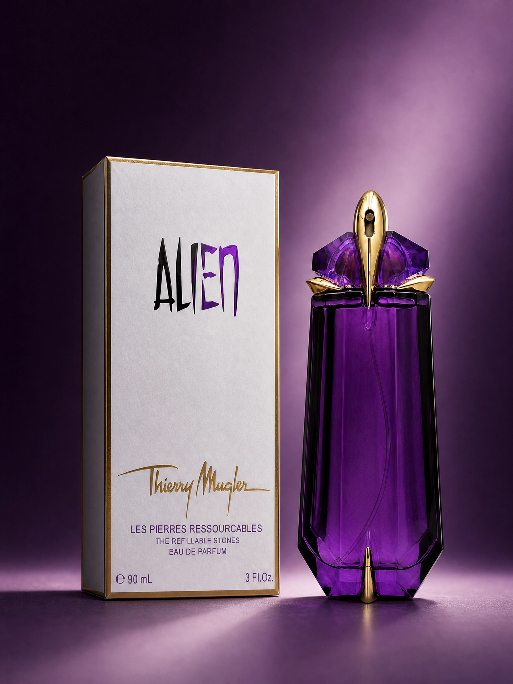 Mugler Alien Eau de Parfum 90ml – Women's Amber Woody Fragrance